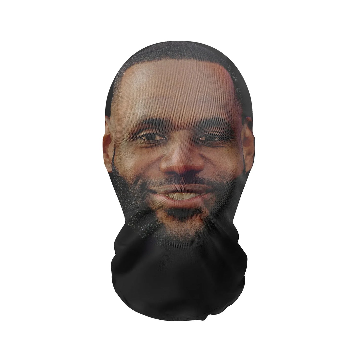 New 3D Printed Kanye Mask Elastic Mesh Full Face Mask for Men Women Cosplay Headwear Hip Hop Fashion Balaclava Hood Hat Headgear