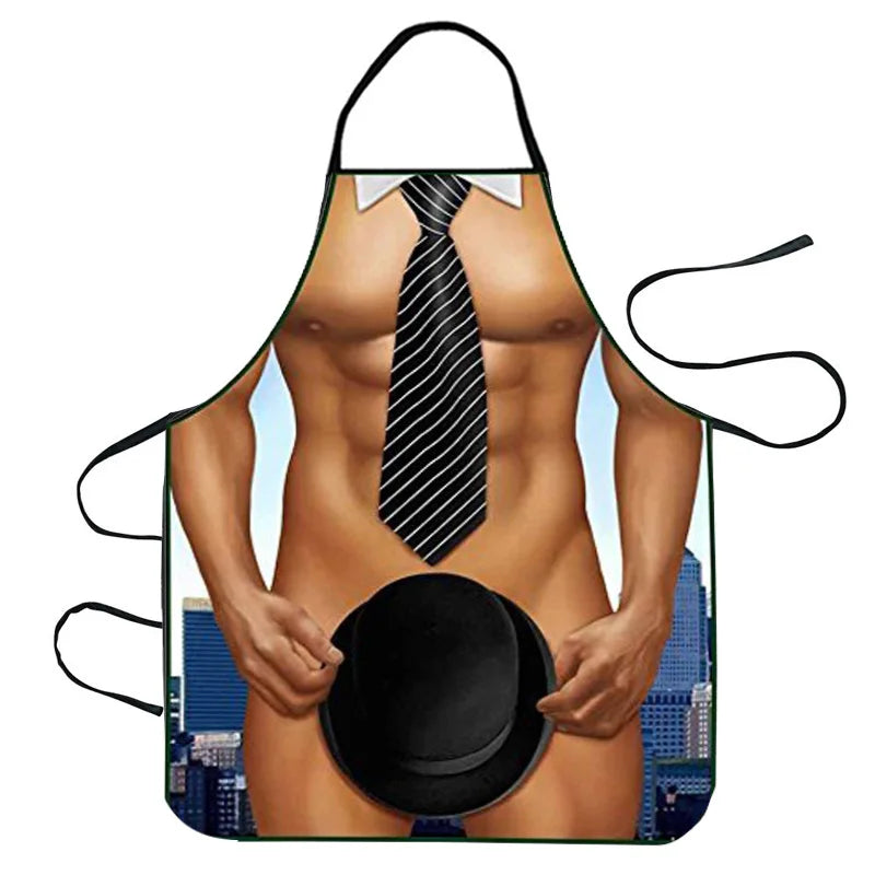 Funny Grilling Apron for Men BBQ Kitchen Cooking Pottery Apron Men's Dress Apron for Cooking Baking - Durable Grilling Aprons