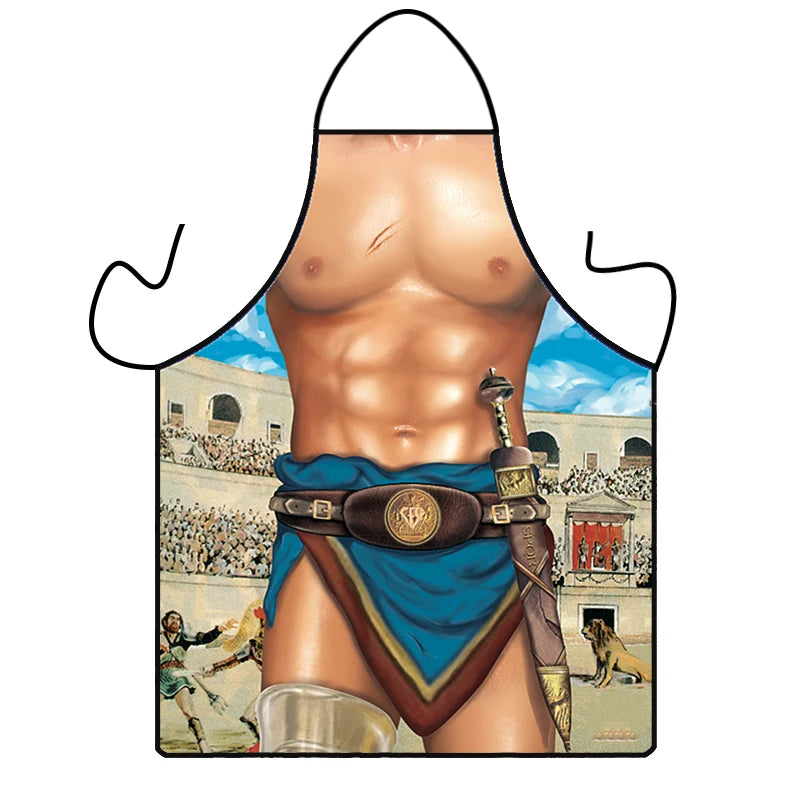 Funny Grilling Apron for Men BBQ Kitchen Cooking Pottery Apron Men's Dress Apron for Cooking Baking - Durable Grilling Aprons