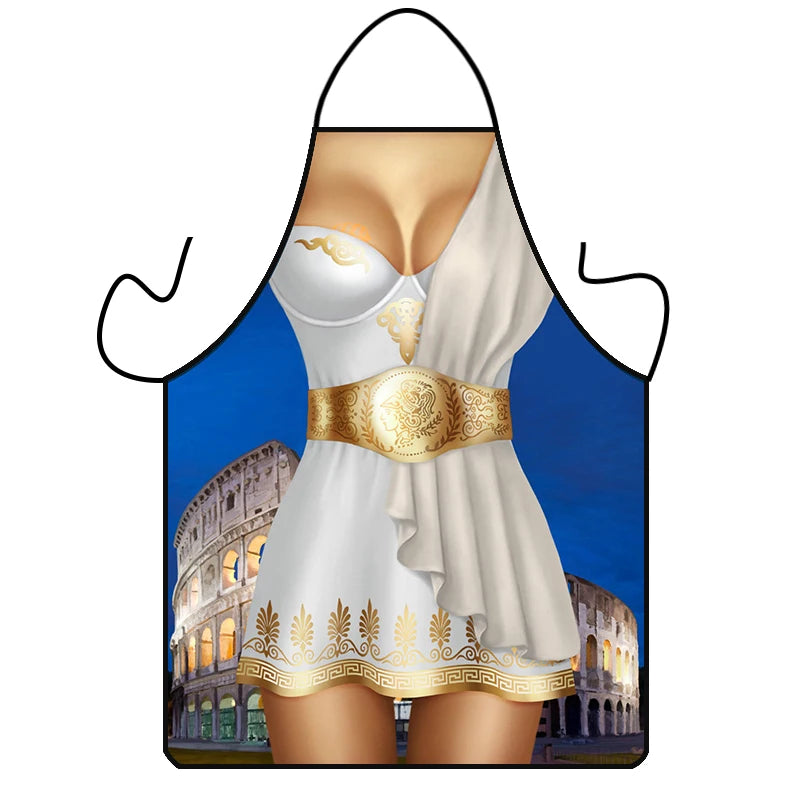 Funny Grilling Apron for Men BBQ Kitchen Cooking Pottery Apron Men's Dress Apron for Cooking Baking - Durable Grilling Aprons