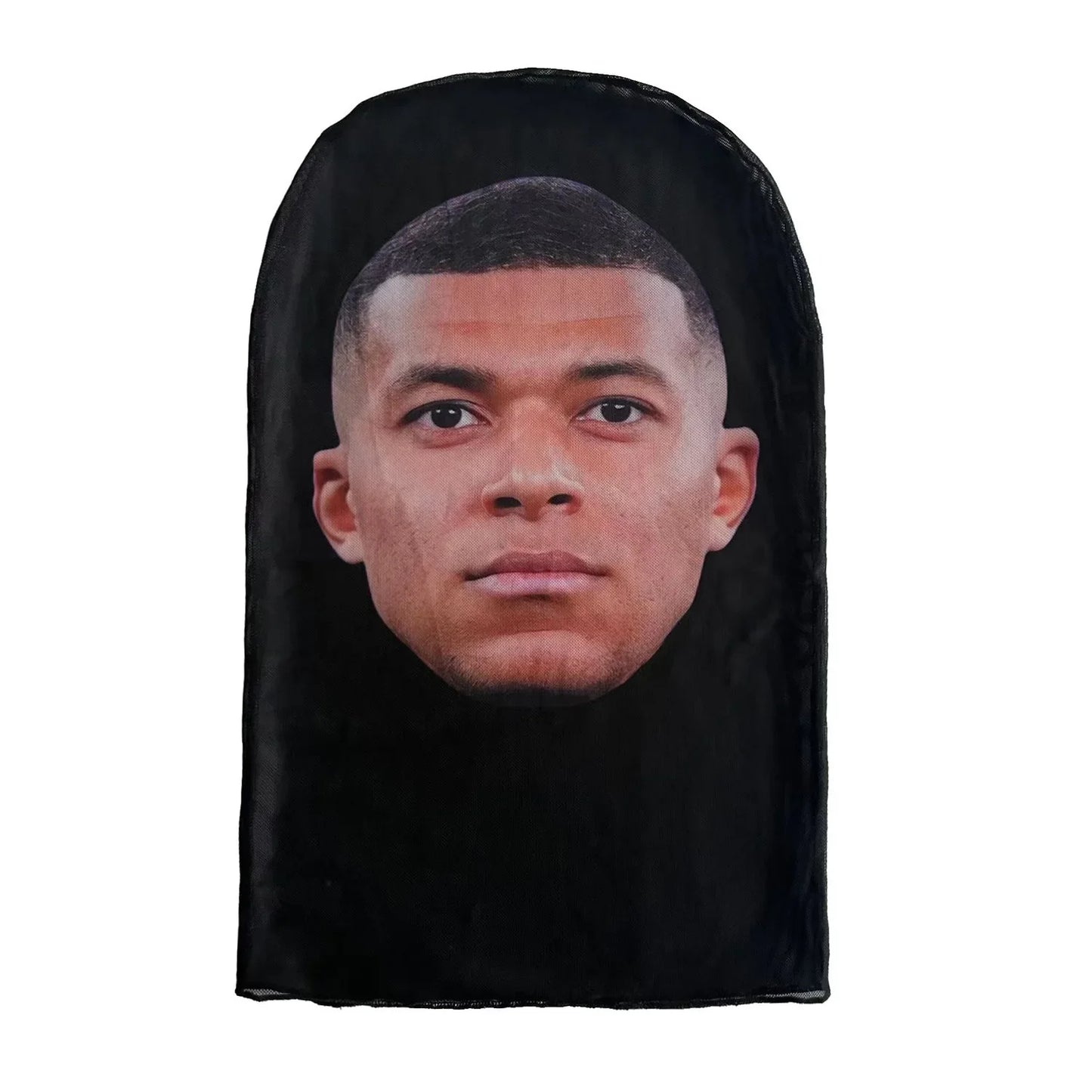 New 3D Printed Kanye Mask Elastic Mesh Full Face Mask for Men Women Cosplay Headwear Hip Hop Fashion Balaclava Hood Hat Headgear