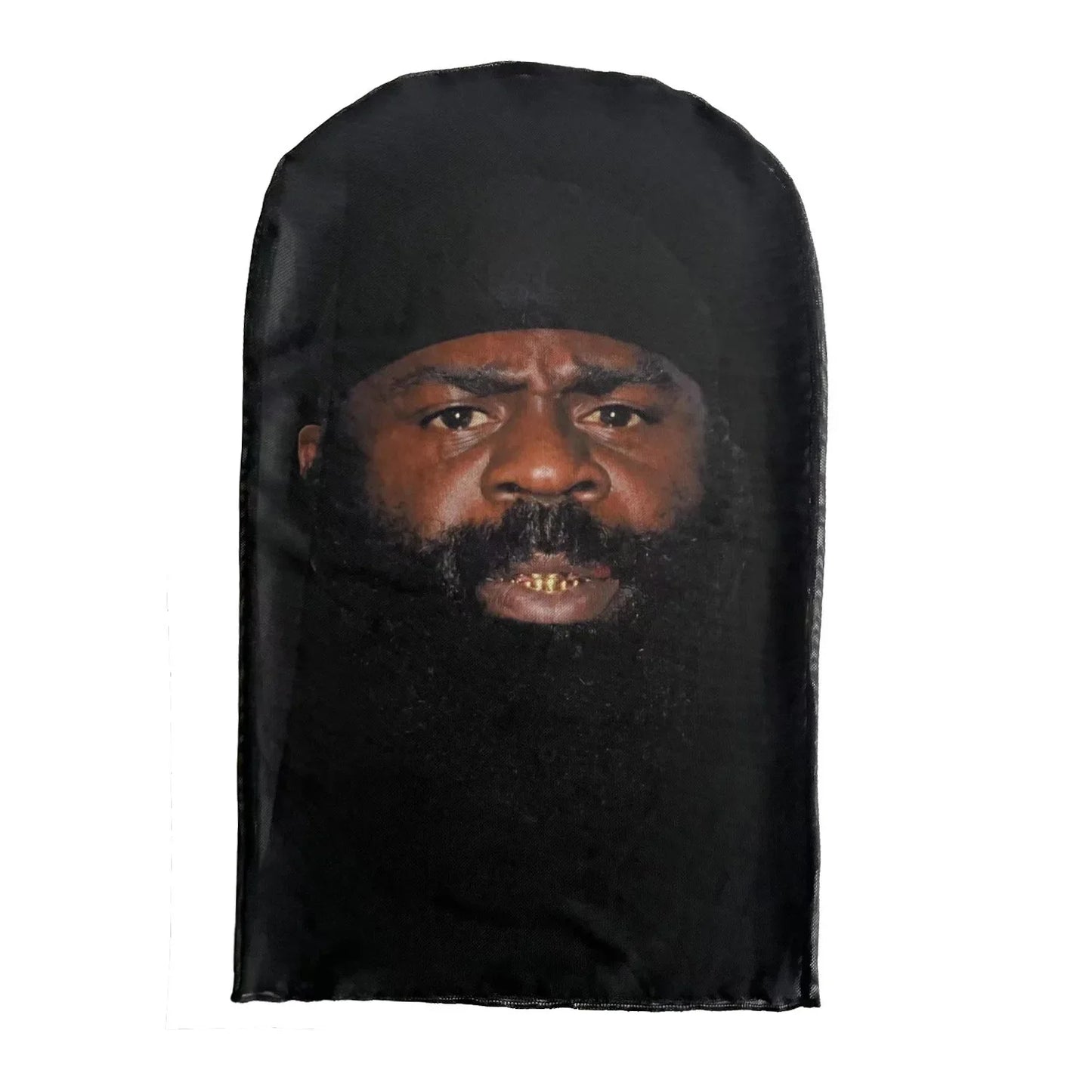 New 3D Printed Kanye Mask Elastic Mesh Full Face Mask for Men Women Cosplay Headwear Hip Hop Fashion Balaclava Hood Hat Headgear