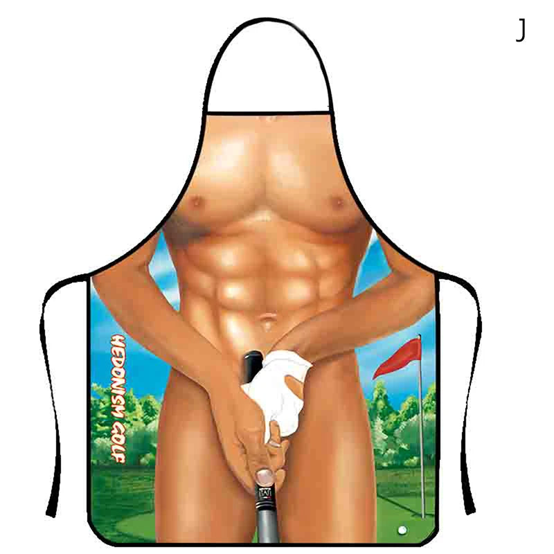 1PC Aprons Sexy Funny Kitchen For Women Man BBQ Cleaning Cooking Apron Stain-proof Apron Barbecue Apron סינרים uniforme dechef