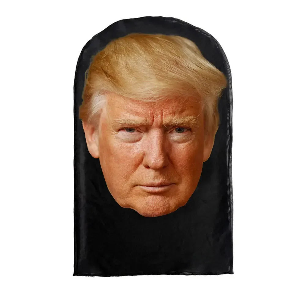 New 3D Printed Kanye Mask Elastic Mesh Full Face Mask for Men Women Cosplay Headwear Hip Hop Fashion Balaclava Hood Hat Headgear